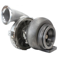 Aeroflow BOOSTED 7075 1.15 Turbocharger 950HP, Natural Cast Finish External Wastegate, T4 Twin Entry Inlet Flange, V-Band Exhaust Flange