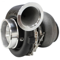 Aeroflow BOOSTED 7675 1.15 Turbocharger 1450HP, Hi Temp Black Finish External Wastegate, T4 Twin Entry Inlet Flange, V-Band Exhaust Flange