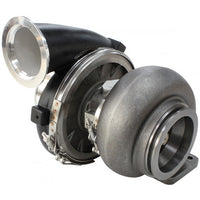 Aeroflow BOOSTED 7675 1.15 Turbocharger 1450HP, Hi Temp Black Finish External Wastegate, T4 Twin Entry Inlet Flange, V-Band Exhaust Flange