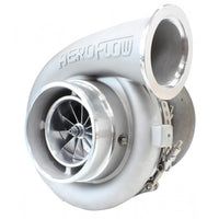 Aeroflow BOOSTED 8077 1.15 Turbocharger 1250HP, Natural Cast Finish External Wastegate, T4 Twin Entry Inlet Flange, V-Band Exhaust Flange