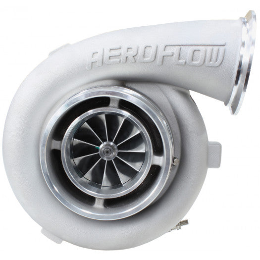 Aeroflow BOOSTED 7675 1.16 Turbocharger, Natural Cast Finish External Wastegate, V-Band Inlet & Exhaust Flanges