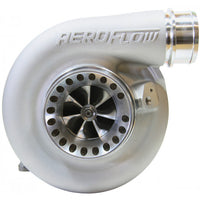 Aeroflow BOOSTED 6673 .91 Turbocharger, Natural Cast Finish External Wastegate, T4 Twin Entry Inlet Flange, V-Band Exhaust Flange