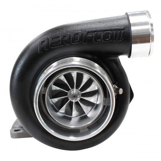 Aeroflow BOOSTED 6762 .83 T4 Turbocharger 1000HP, Hi Temp Black Finish External Wastegate, V-Band Inlet & Exhaust Flanges
