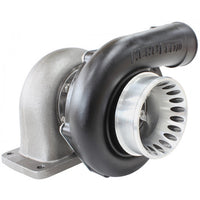 Aeroflow BOOSTED 6766 .81 Turbocharger, Hi Temp Black Finish External Wastegate, T4 Inlet Flange, V-Band Exhaust Flange AF8005-4026BLK