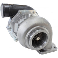 Aeroflow BOOSTED 6766 .81 Turbocharger, Hi Temp Black Finish External Wastegate, T4 Inlet Flange, V-Band Exhaust Flange AF8005-4026BLK