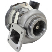 Aeroflow BOOSTED 6766 .81 Turbocharger, Hi Temp Black Finish External Wastegate, T4 Inlet Flange, V-Band Exhaust Flange AF8005-4026BLK