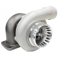 Aeroflow BOOSTED 6766 .81 Turbocharger, Natural Cast Finish External Wastegate, T4 Inlet Flange, V-Band Exhaust Flange AF8005-4026
