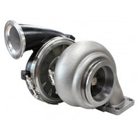 Aeroflow BOOSTED 8077 1.26 Turbocharger 1250HP, Hi Temp Black Finish External Wastegate, T6 Twin Entry Inlet Flange, V-Band Exhaust Flange