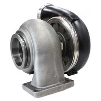 Aeroflow BOOSTED 8077 1.26 Turbocharger 1250HP, Hi Temp Black Finish External Wastegate, T6 Twin Entry Inlet Flange, V-Band Exhaust Flange