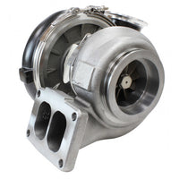 Aeroflow BOOSTED 8077 1.26 Turbocharger 1250HP, Hi Temp Black Finish External Wastegate, T6 Twin Entry Inlet Flange, V-Band Exhaust Flange