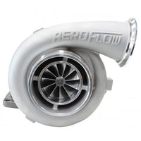 Aeroflow BOOSTED 8077 1.26 Turbocharger 1250HP, Natural Cast Finish External Wastegate, T6 Twin Entry Inlet Flange, V-Band Exhaust Flange
