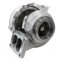 Aeroflow BOOSTED 8077 1.26 Turbocharger 1250HP, Natural Cast Finish External Wastegate, T6 Twin Entry Inlet Flange, V-Band Exhaust Flange