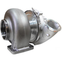 Aeroflow BOOSTED 94103 1.24 Turbocharger 2500HP, Natural Cast Finish External Wastegate, T6 Twin Entry Inlet Flange, V-Band Exhaust Flange