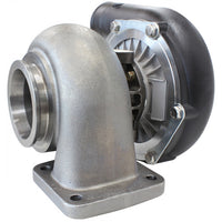 Aeroflow BOOSTED 6766 .96 Turbocharger 850HP, Hi Temp Black Finish External Wastegate, T4 Inlet Flange, V-Band Exhaust Flange