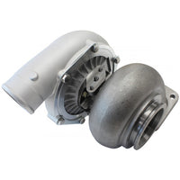 Aeroflow BOOSTED 6766 .96 Turbocharger 850HP, Natural Cast Finish External Wastegate, T4 Inlet Flange, V-Band Exhaust Flange