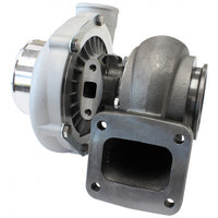 Aeroflow BOOSTED 6766 .96 Turbocharger 850HP, Natural Cast Finish External Wastegate, T4 Inlet Flange, V-Band Exhaust Flange