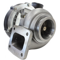 Aeroflow BOOSTED 6766 .81 Turbocharger, Hi Temp Black Finish External Wastegate, T4 Inlet Flange, V-Band Exhaust Flange AF8006-4006BLK