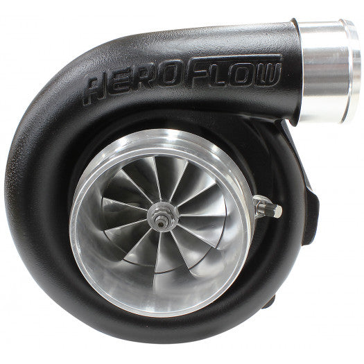 Aeroflow BOOSTED 7875 1.25 Turbocharger, Hi Temp Black Finish External Wastegate, T4 Inlet Flange, V-Band Exhaust Flange