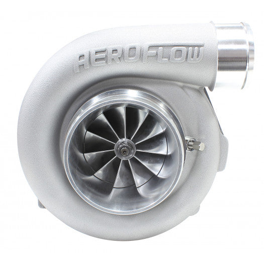 Aeroflow BOOSTED 7875 1.25 Turbocharger, Natural Cast Finish External Wastegate, T4 Inlet Flange, V-Band Exhaust Flange
