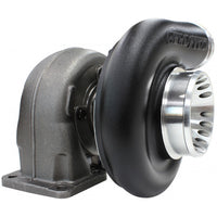 Aeroflow BOOSTED 6673 .91 Turbocharger 850HP, Hi Temp Black Finish External Wastegate, T4 Twin Entry Inlet Flange, V-Band Exhaust Flange