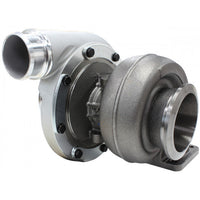 Aeroflow BOOSTED 6673 .91 Turbocharger 850HP, Natural Cast Finish External Wastegate, T4 Twin Entry Inlet Flange, V-Band Exhaust Flange