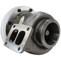 Aeroflow BOOSTED 6973 .91 Turbocharger 950HP, Natural Cast Finish External Wastegate, T4 Twin Entry Inlet Flange, V-Band Exhaust Flange