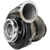 Aeroflow BOOSTED 7588 1.25 Turbocharger, Hi Temp Black Finish External Wastegate, T4 Twin Entry Inlet Flange, V-Band Exhaust Flange