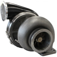 Aeroflow BOOSTED 7588 1.25 Turbocharger, Hi Temp Black Finish External Wastegate, T4 Twin Entry Inlet Flange, V-Band Exhaust Flange
