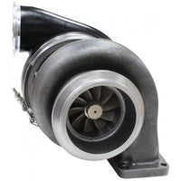 Aeroflow BOOSTED 7588 1.32 Turbocharger 1500HP, Hi Temp Black Finish External Wastegate, T6 Twin Entry Inlet Flange, V-Band Exhaust Flange