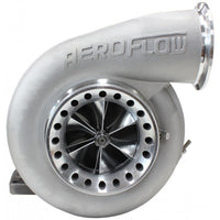 Aeroflow BOOSTED 8888 1.32 Turbocharger 1600HP, Natural Cast Finish External Wastegate, T6 Twin Entry Inlet Flange, V-Band Exhaust Flange