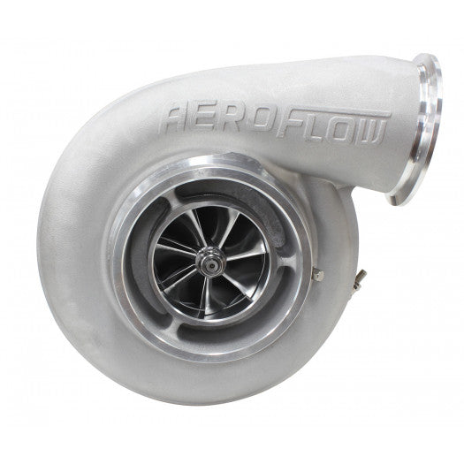 Aeroflow BOOSTED 7588 1.31 Turbocharger, Natural Cast Finish External Wastegate, V-Band Inlet & Exhaust Flanges