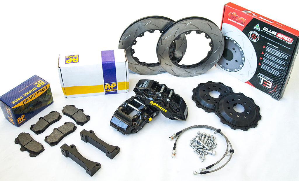 AP Racing 6 Pot 9040 355x32mm Calliper kit - Volkswagen Golf Mk7-7.5 GTI/R, Audi S3 8V