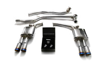 ARMYTRIX Stainless Steel Valvetronic Catback Exhaust System Quad Blue Coated Tips Audi A5 | A5 Quattro 08-15