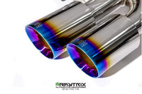 ARMYTRIX Stainless Steel Valvetronic Catback Exhaust Quad Blue Coated Tips BMW M5 F90 18-20