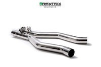 ARMYTRIX Stainless Steel Valvetronic Catback Exhaust Quad Matte Black Tips BMW M5 F90 18-20