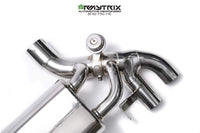 ARMYTRIX Stainless Steel Valvetronic Catback Exhaust Quad Blue Coated Tips BMW M5 F90 18-20