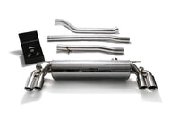 ARMYTRIX Stainless Steel Valvetronic Catback Exhaust System Quad Chrome Silver Tips BMW 550i G30 | G31 17-20