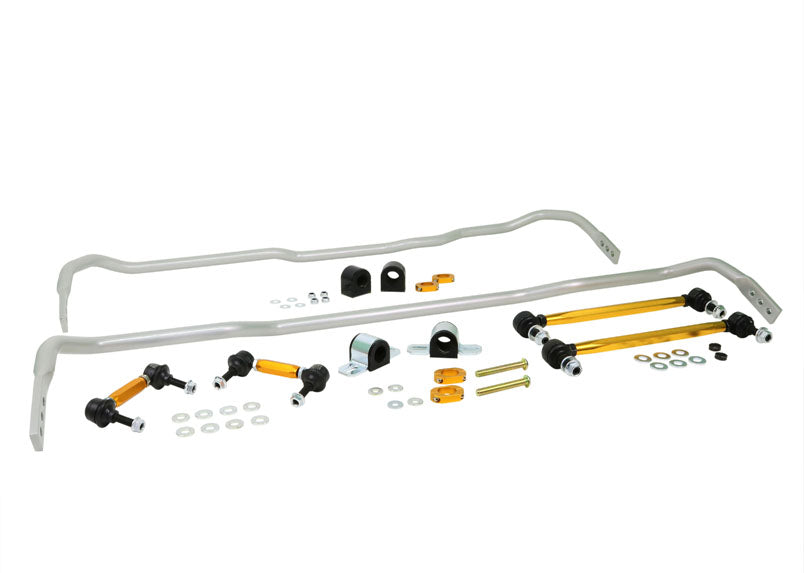 Whiteline F and R Sway bar - vehicle kit BWK002