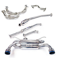 INVIDIA R400 ENGINE BACK EXHAUST W/INVIDIA EQUAL HEADERS FOR SUBARU BRZ/TOYOTA 86 12-20 (6MT)