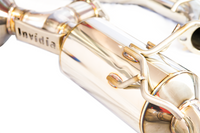 INVIDIA N2 70MM ENGINE BACK EXHAUST W/INVIDIA EQUAL HEADERS FOR SUBARU BRZ/TOYOTA 86 12-20 (6MT)