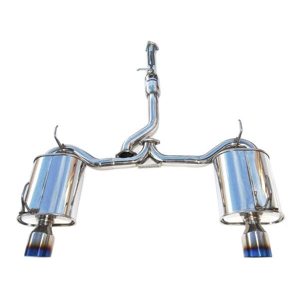INVIDIA Q300 CATBACK EXHAUST W/TI STRAIGHT CUT TIPS FOR HONDA S2000 AP1/AP2 99-09