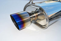 INVIDIA Q300 CATBACK EXHAUST W/TI STRAIGHT CUT TIPS FOR HONDA S2000 AP1/AP2 99-09