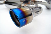 INVIDIA GEMINI CATBACK EXHAUST W/TI ROLLED TIPS FOR NISSAN 350Z Z33 02-09