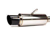 INVIDIA N1 "SIGNATURE EDITION" CAT BACK EXHAUST NON RESONATED W/BLACK TIP FOR SUBARU WRX/STI GD 01-07