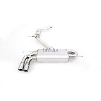 INVIDIA Q300 CAT BACK EXHAUST W/SS TIPS FOR VW GOLF GTI MK5