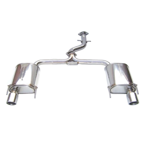 INVIDIA Q300 AXLE BACK EXHAUST W/STAINLESS TIPS FOR LEXUS IS250 GSE20R 05-13