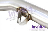 INVIDIA DOWN PIPE "AUSTRALIAN SPEC" CATLESS FOR SUBARU WRX 08-14/STI 08-21/LIBERTY 07-09/FXT SH (5MT/6MT/4AT)