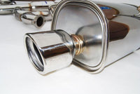 INVIDIA Q300 CAT BACK EXHAUST W/SS TIPS FOR SUBARU 08-10 WRX SEDAN/FORESTER XT SH 08-13