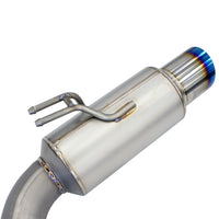 INVIDIA TITAN G5 TITANIUM N1 CAT BACK EXHAUST FOR MITSUBISHI EVO X CZ4A