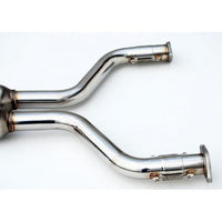 INVIDIA GEMINI CAT BACK EXHAUST W/SS ROLLED TIPS FOR NISSAN 370Z Z34 09-20
